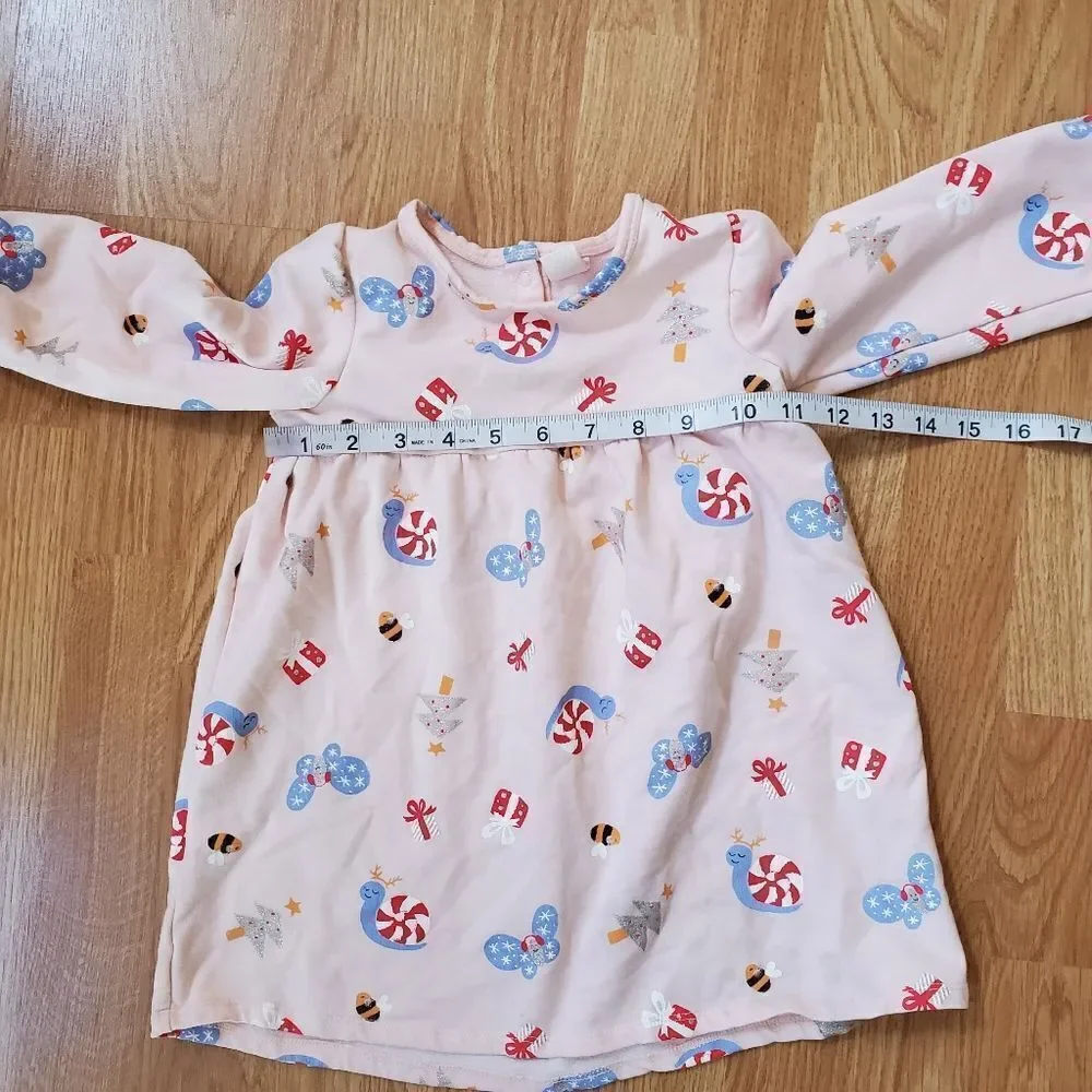 TUCKER + TATE | Glittery Holiday Tunic & Pants Fleece Set - [size 24 months]